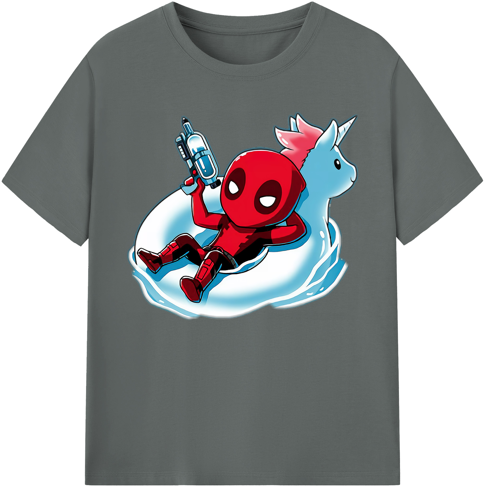 （画像用） Deadpool デッドプール 綿100％ メンズ半袖Tシャツ｜肌触りやわらか＆通気性